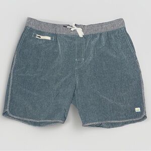 Vuori 7”  Banks Shorts V Cycled Green Men XXL Stretchy EUC